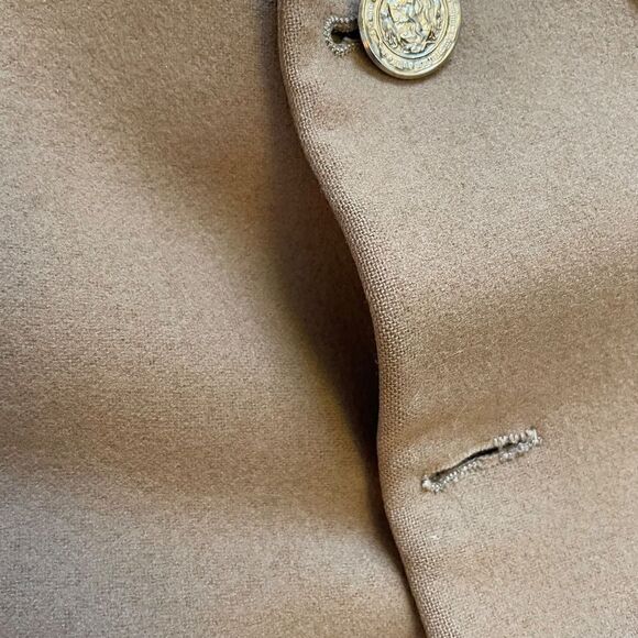 Men's BAYNARD double breasted, double vented camel wool blazer - Picture 8 of 8